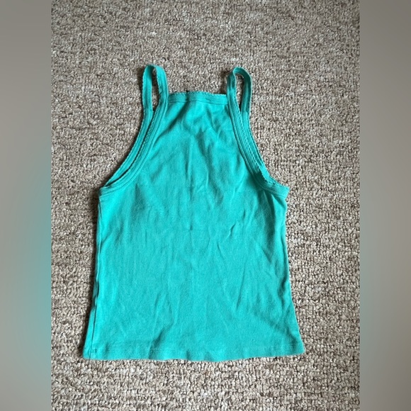 forever 21 teal tanktop/ great for layering - Picture 3 of 3